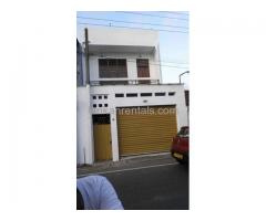 Two Storey house for Rent in Borella , Kuruppu Road