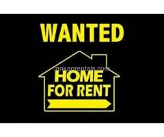 Wanted 3 Bedrooms House