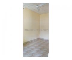 Single stored fully tiled house for rent