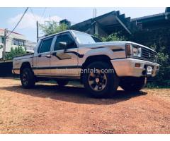 Mitsubishi L200 4wheel double cab for rent