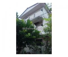 1st floor house for rent at katubedda