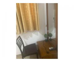 Furnished room for rent