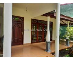 Galkade junction bandaragama House for rent