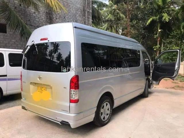 van and buses for rent