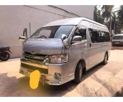 van and buses for rent