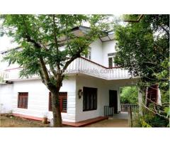 Upstairs in a two storey house near Katugastota railway station