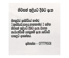 House for rent in kandy town