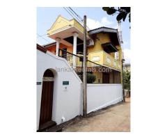 Furnished 2 bedroom house for rent in Battaramulla