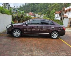 Car For Hire With Driver - Toyota Premio
