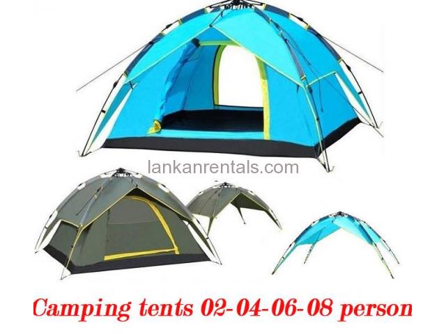 Camping Tents and Gears Rent