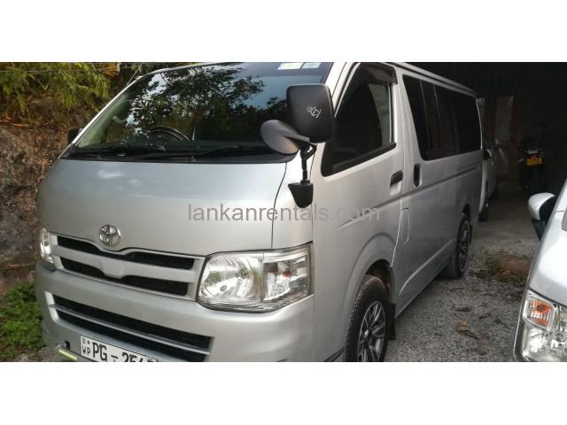 kdh van for rent