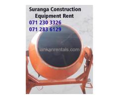 Concrete mixers & scaffolding Rent Kelaniya