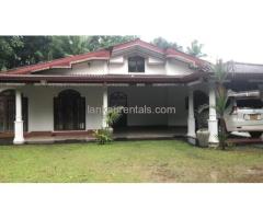 House for rent in nittabuwa