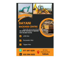 JCB Excavator Hire Gampaha