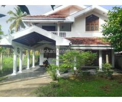 Two storied, 5 bed, 2 bath modern house with all facilities for lease / rent.