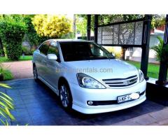 Toyota Allion 240 For Rent