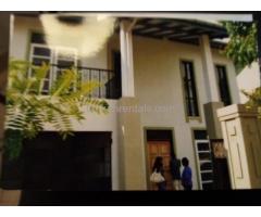 Two storey house for rent