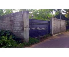 land for rent at Delkandha / Nugegoda