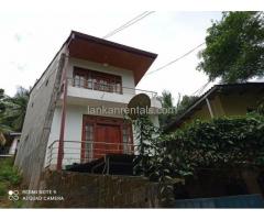 House for rent 15 min away from Kandy town